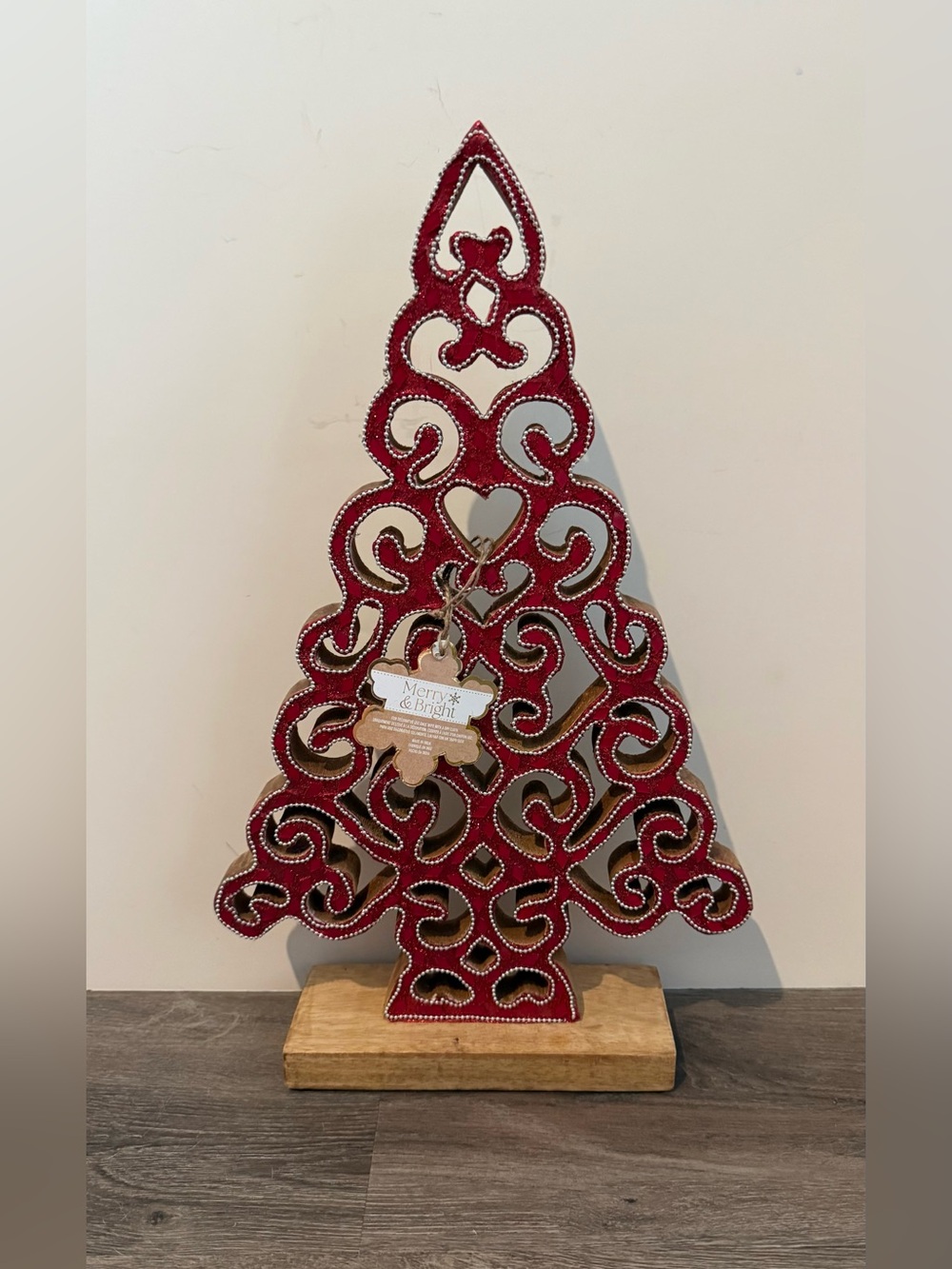 Gorgeous Decorative Beaded Holiday Tree- NWT